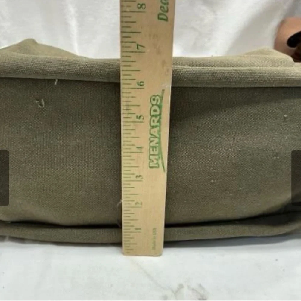 Travel Canvas Messenger Bag- Black W/Multiple Storage - NWT - Picture 7 of 10